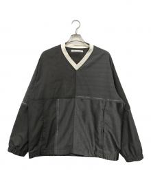 Children of the Discordance（チルドレン オブ ザ ディスコーダンス）の古着「パッチワーク プルオーバー」｜グレー