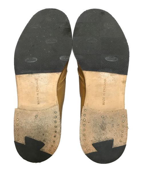 Tricker's（トリッカーズ）Tricker's (トリッカーズ) レザーチャッカブーツ キャメル サイズ:3 1/2-4の古着・服飾アイテム