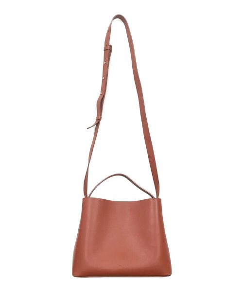 aesther ekme（エスターエクミ）aesther ekme (エスターエクミ) SACショルダーバッグ オレンジの古着・服飾アイテム