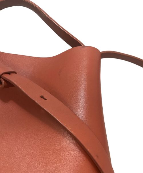 aesther ekme（エスターエクミ）aesther ekme (エスターエクミ) SACショルダーバッグ オレンジの古着・服飾アイテム