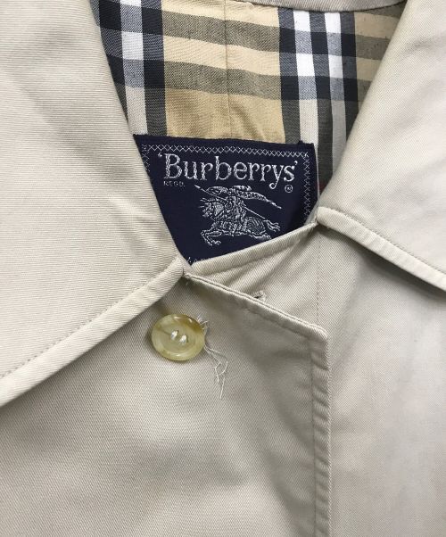 Burberry's（バーバリー）Burberry's (バーバリーズ) ステンカラーコート ベージュ サイズ:記載なしの古着・服飾アイテム