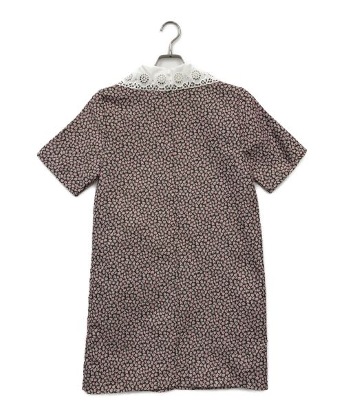 Sister Jane（シスタージェーン）Sister Jane (シスタージェーン) ジャガード ミニワンピース ピンク サイズ:記載なしの古着・服飾アイテム