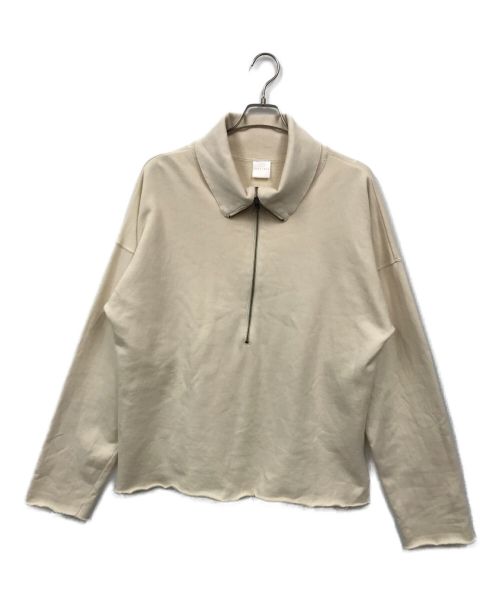 CITYSHOP（シティショップ）CITYSHOP (シティショップ) ハーフジップスウェット ベージュ サイズ:表記無しの古着・服飾アイテム