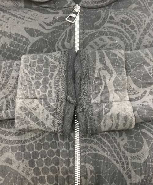 VERSACE COLLECTION（ヴェルサーチ コレクション）VERSACE COLLECTION (ヴェルサーチ コレクション) ジップパーカー ブラック サイズ:Sの古着・服飾アイテム