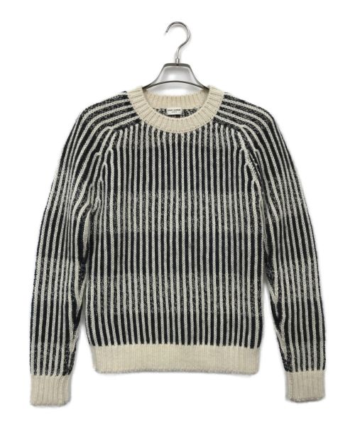 Saint Laurent Paris（サンローランパリ）Saint Laurent Paris (サンローランパリ) モヘアニット ホワイト サイズ:XSの古着・服飾アイテム