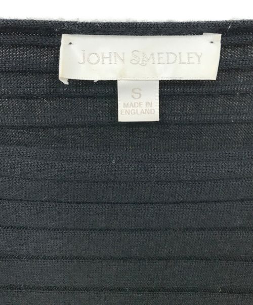 JOHN SMEDLEY（ジョンスメドレー）JOHN SMEDLEY (ジョンスメドレー) イングランド製ケープニット ブラック サイズ:Sの古着・服飾アイテム