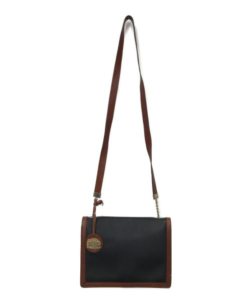 BOTTEGA VENETA（ボッテガベネタ）BOTTEGA VENETA (ボッテガベネタ) ヴィンテージPVCショルダーバッグ ブラックの古着・服飾アイテム