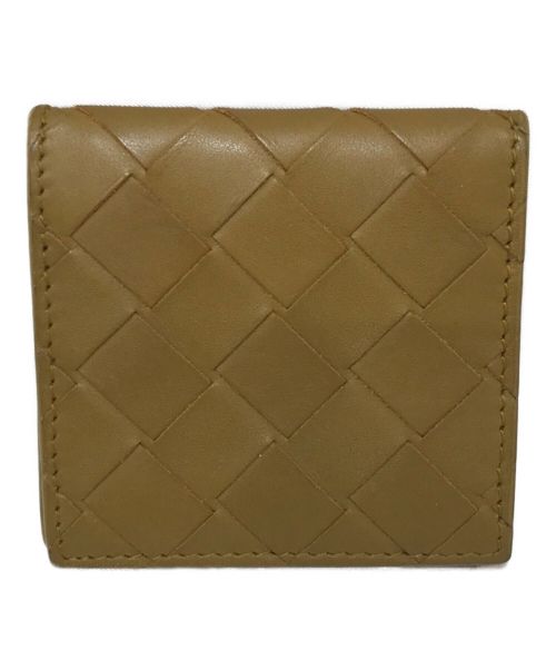 BOTTEGA VENETA（ボッテガベネタ）BOTTEGA VENETA (ボッテガベネタ) 小銭入れ ベージュの古着・服飾アイテム