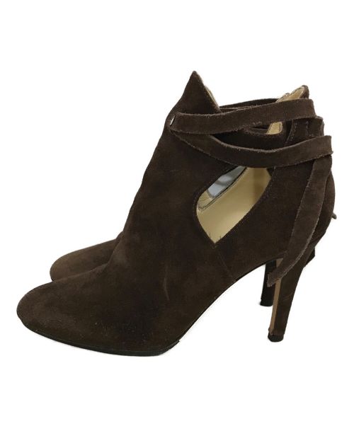 JIMMY CHOO（ジミーチュウ）JIMMY CHOO (ジミーチュウ) ブーティ ブラウン サイズ:36.5の古着・服飾アイテム