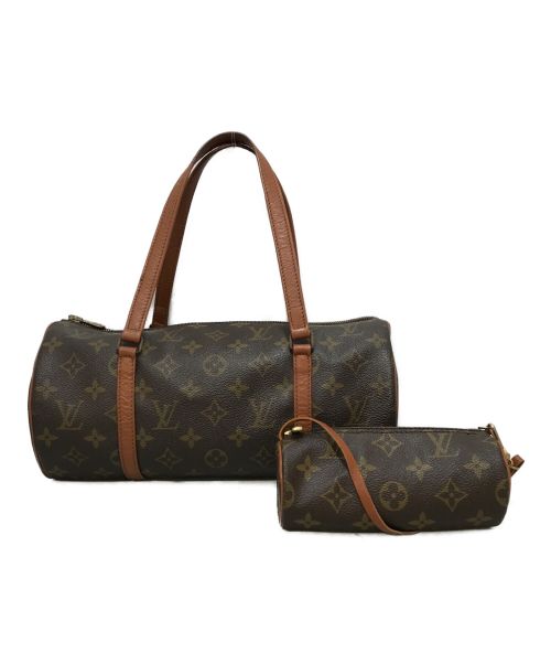 LOUIS VUITTON（ルイ ヴィトン）LOUIS VUITTON (ルイ ヴィトン) ハンドバッグ ブラウンの古着・服飾アイテム