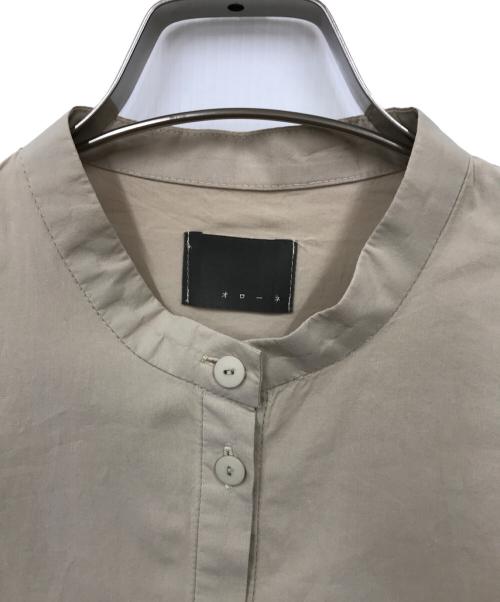 オローネ（オローネ）オローネ (オローネ) シャツワンピース ベージュ サイズ:表記無しの古着・服飾アイテム