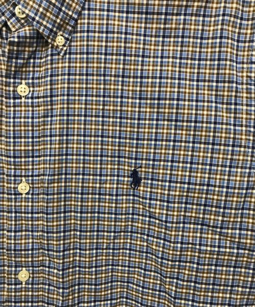POLO RALPH LAUREN（ポロ・ラルフローレン）POLO RALPH LAUREN (ポロ・ラルフローレン) チェックシャツ ブルー サイズ:XLの古着・服飾アイテム