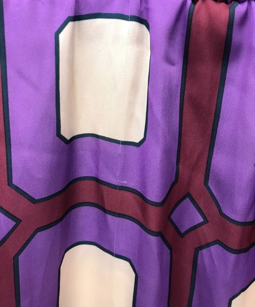 GRACE CLASS（グレースクラス）GRACE CLASS (グレースクラス) リネンタッチバイカラーワンピース ネイビー サイズ:38の古着・服飾アイテム