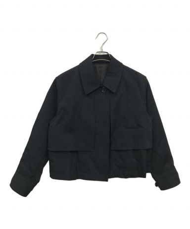 ［最終値下げ［試着のみ ］マーガレットハウエル コットンウール ガウン コート黒 最終値下げ［試着のみ ］マーガレットハウエル コットンウール