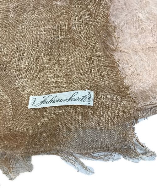 FALIERO SARTI（ファリエロサルティ）Faliero Sarti (ファリエロサルティ) シルク混ストール ピンク 未使用品の古着・服飾アイテム