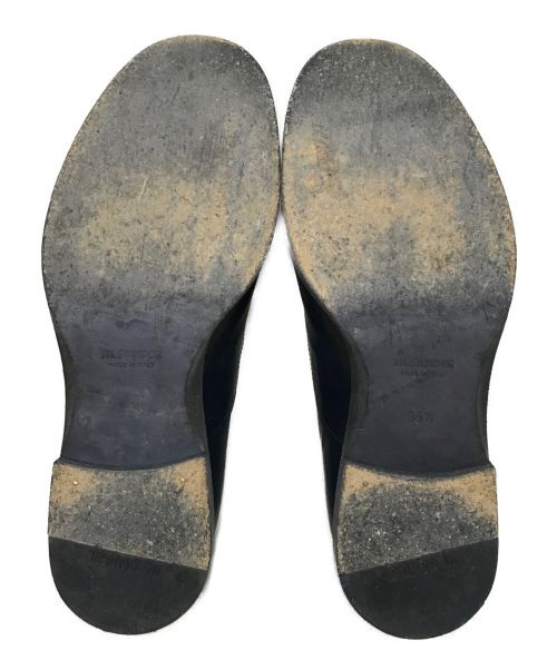 JIL SANDER（ジルサンダー）JIL SANDER (ジルサンダー) ローファー ネイビー サイズ:36 1/2の古着・服飾アイテム