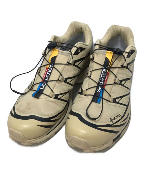 SALOMON（サロモン）SALOMON (サロモン) XT-6 GTX Safari ベージュ サイズ:27.5の古着・服飾アイテム
