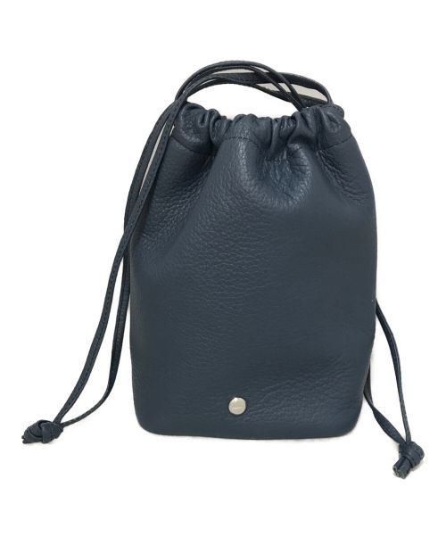 hinn（ヒン）hinn (ヒン) 巾着ポーチ スカイブルーの古着・服飾アイテム