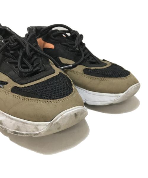 D.A.T.E.（デイト）D.A.T.E. (デイト) FUGA (フーガ) ローカットスニーカー ブラウン サイズ:US9の古着・服飾アイテム