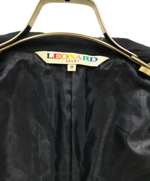 LEONARD SPORT（レオナール スポーツ）LEONARD SPORT (レオナール スポーツ) テーラードジャケット ネイビー サイズ:Mの古着・服飾アイテム