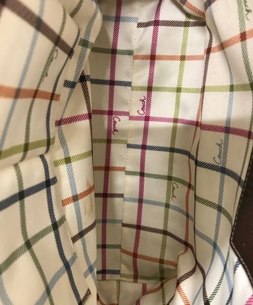 COACH（コーチ）COACH (コーチ) シグネチャートートバッグ ベージュの古着・服飾アイテム