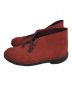 CLARKS (クラークス) チャッカーブーツ レッド サイズ:81/2：3500円