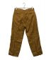CUSHMAN (クッシュマン) LINEN HERRINGBONE TUNNEL LOOP TROUSERS ブラウン サイズ:32×34：4000円