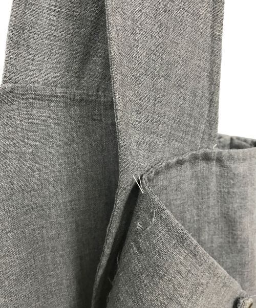 FOXEY（フォクシー）FOXEY (フォクシー) ロゴ入りワンピース グレー サイズ:38の古着・服飾アイテム