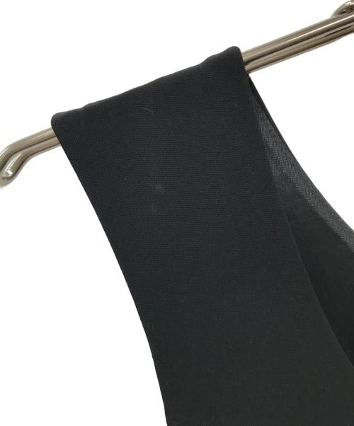 FOXEY NEWYORK（フォクシーニューヨーク）FOXEY NEWYORK (フォクシーニューヨーク) ノースリーブワンピース ブラック サイズ:38の古着・服飾アイテム