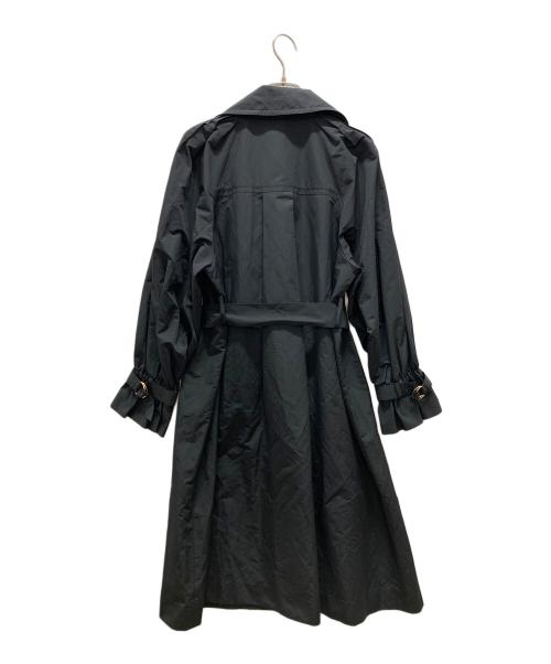 GRACE CLASS（グレースクラス）GRACE CLASS (グレースクラス) ボリューム袖ライトタフタコート ネイビー サイズ:36の古着・服飾アイテム