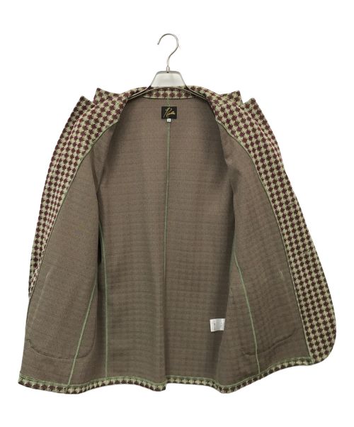 Needles（ニードルズ）Needles (ニードルズ) 2B Jacket-Poly Jq Arabesque 黄緑 サイズ:Sの古着・服飾アイテム