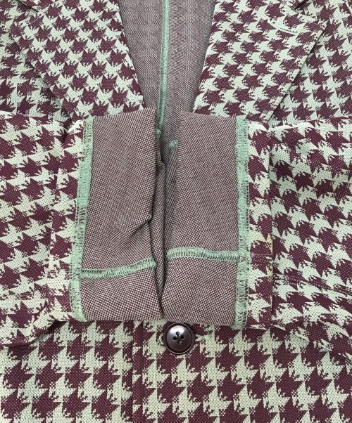 Needles（ニードルズ）Needles (ニードルズ) 2B Jacket-Poly Jq Arabesque 黄緑 サイズ:Sの古着・服飾アイテム