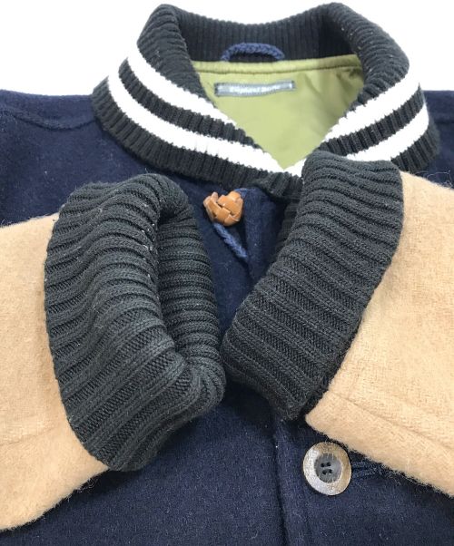 elephant blanc（エレファンブラン）Elephant Blanc (エレファンブラン) スタジャン ネイビー サイズ:46の古着・服飾アイテム