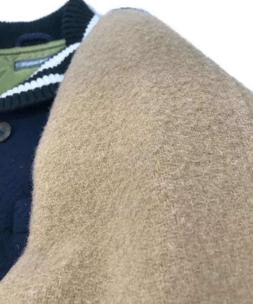 elephant blanc（エレファンブラン）Elephant Blanc (エレファンブラン) スタジャン ネイビー サイズ:46の古着・服飾アイテム