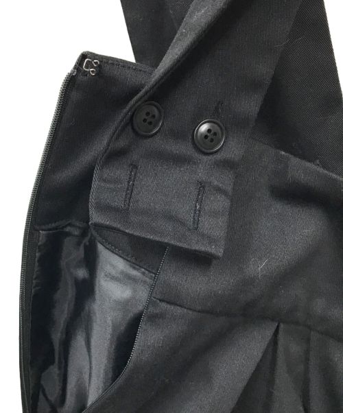 Gypsohila（ジプソフィア）Gypsohila (ジプソフィア) オールインワンスカート ブラック サイズ:FREEの古着・服飾アイテム