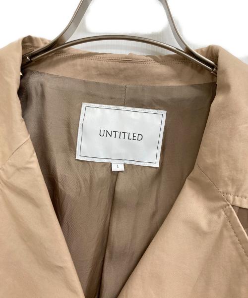 UNTITLED（アンタイトル）UNTITLED (アンタイトル) コート ベージュ サイズ:1の古着・服飾アイテム