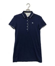 LACOSTE（ラコステ）の古着「ポロシャツワンピース」｜ネイビー
