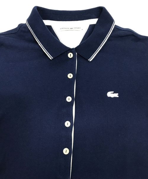 LACOSTE（ラコステ）LACOSTE (ラコステ) ポロシャツワンピース ネイビー サイズ:38の古着・服飾アイテム