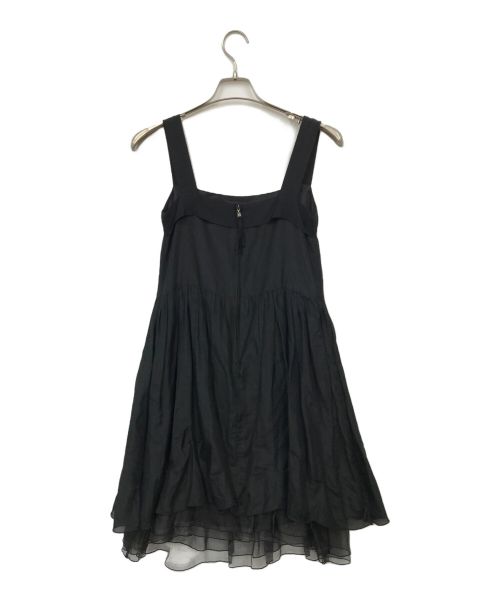 daisy lin for foxey（デイジーリン フォー フォクシー）daisy lin for foxey (デイジーリン フォー フォクシー) ノースリーブワンピース ブラック サイズ:38の古着・服飾アイテム