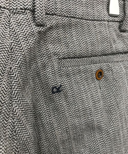 45R（フォーティファイブ・アール）45R (フォーティーファイブアール) ヘリンボーンパンツ ライトグレー サイズ:1の古着・服飾アイテム