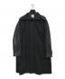 sacai（サカイ）の古着「デニムドッキングステンカラーコート」｜ブラック