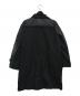 sacai (サカイ) デニムドッキングステンカラーコート ブラック サイズ:1：37000円