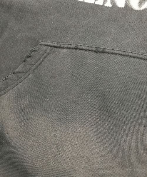 BALENCIAGA（バレンシアガ）BALENCIAGA (バレンシアガ) STENCIL TYPE HOODIE ブラック サイズ:XXSの古着・服飾アイテム