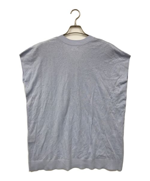 RHC Ron Herman（アールエイチシー ロンハーマン）RHC Ron Herman (アールエイチシーロンハーマン) コットンリネンニットベスト スカイブルー サイズ:記載なしの古着・服飾アイテム