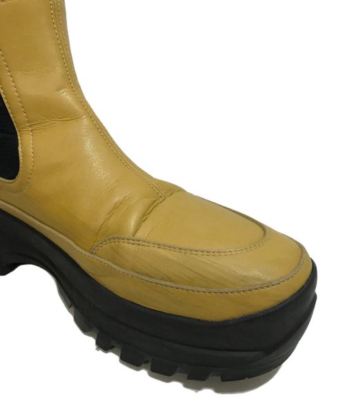 STELLA McCARTNEY（ステラマッカートニー）STELLA McCARTNEY (ステラマッカートニー) サイドゴアブーツ ベージュ サイズ:39の古着・服飾アイテム