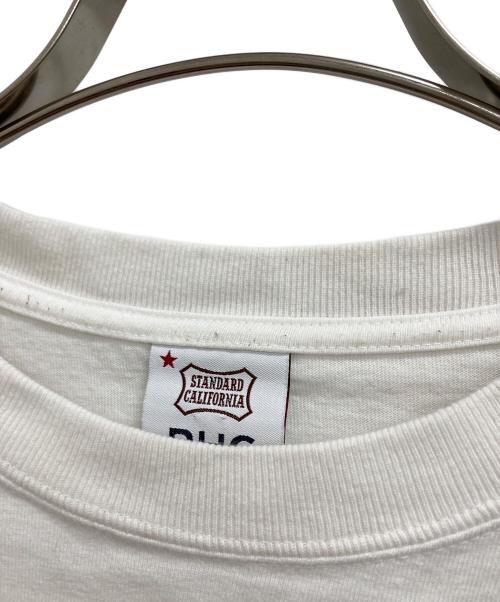RHC Ron Herman（アールエイチシー ロンハーマン）RHC Ron Herman (アールエイチシー ロンハーマン) STANDARD CALIFORNIA (スタンダードカリフォルニア) Tシャツ ホワイト サイズ:LARGEの古着・服飾アイテム
