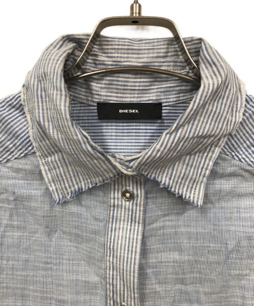 DIESEL（ディーゼル）DIESEL (ディーゼル) シャツ ブルー サイズ:XSの古着・服飾アイテム
