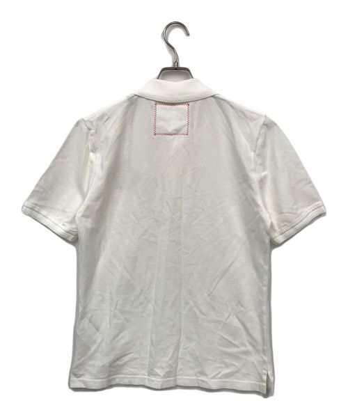 HYDROGEN（ハイドロゲン）HYDROGEN (ハイドロゲン) LAURINA PARERINA ポロシャツ ホワイト サイズ:Sの古着・服飾アイテム