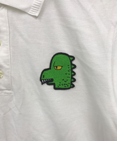 HYDROGEN（ハイドロゲン）HYDROGEN (ハイドロゲン) LAURINA PARERINA ポロシャツ ホワイト サイズ:Sの古着・服飾アイテム