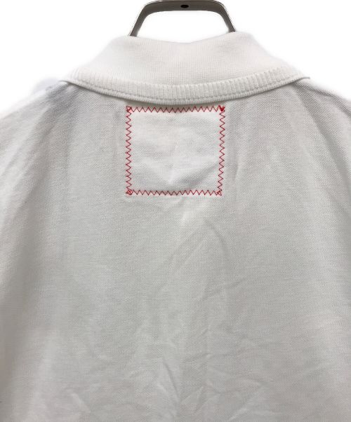 HYDROGEN（ハイドロゲン）HYDROGEN (ハイドロゲン) LAURINA PARERINA ポロシャツ ホワイト サイズ:Sの古着・服飾アイテム